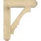 Ekena Millwork Balboa Craftsman Rough Sawn Bracket w/ Offset Brace, Douglas Fir, 8"W x 30"D x 36"H BKT0806X30X36BOA04RDF - alternate 4